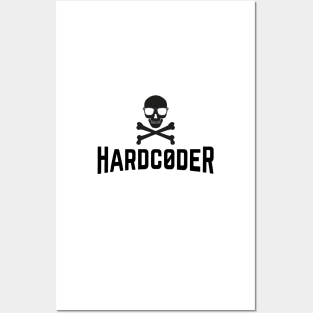 Coder Shirt Hardcoder Posters and Art